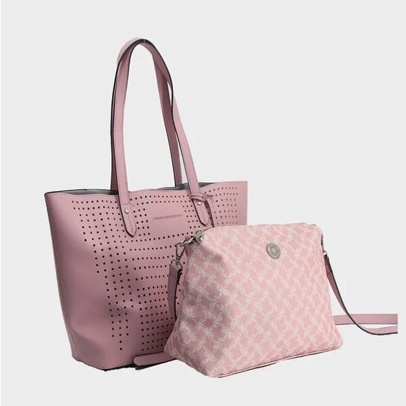 NWT FRENCH CONNECTION TALIA TOTE - Light Pink - Picture 6 of 6